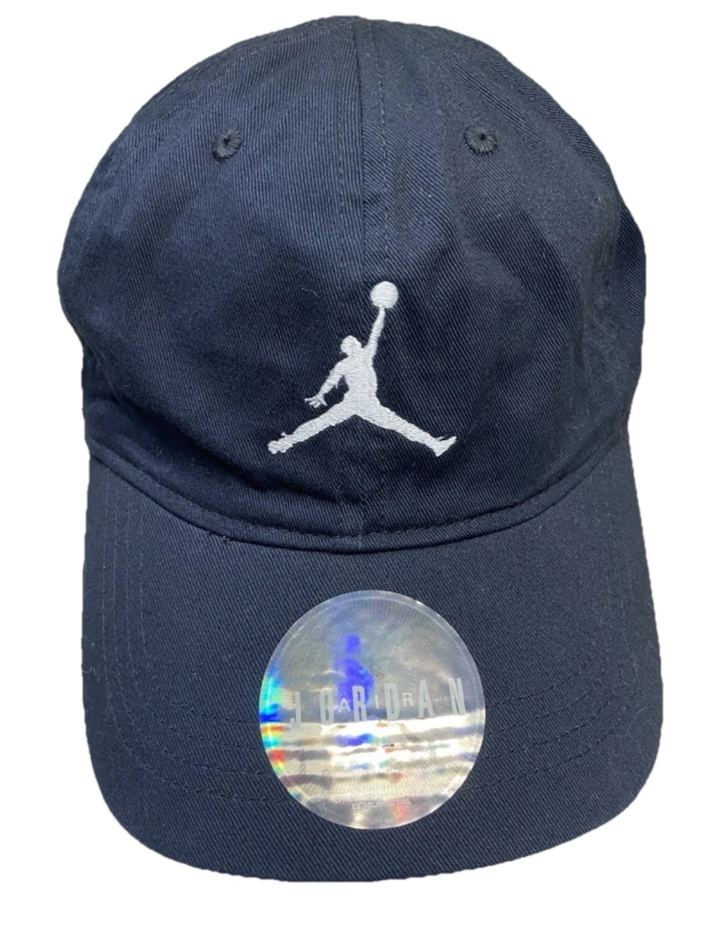 New Nike Michael Jordan Jumpman Youth Black Cotton Adjustable Hat Cap